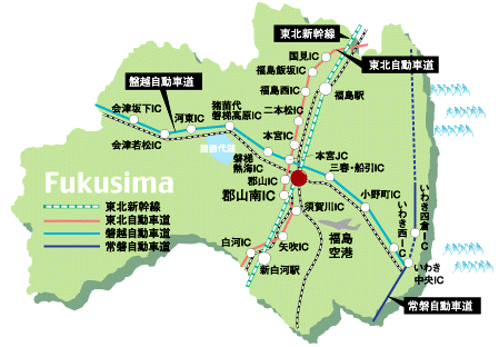 交通アクセス 日本大学工学部学生向けアパート マンション 下宿 有限会社 東北不動産